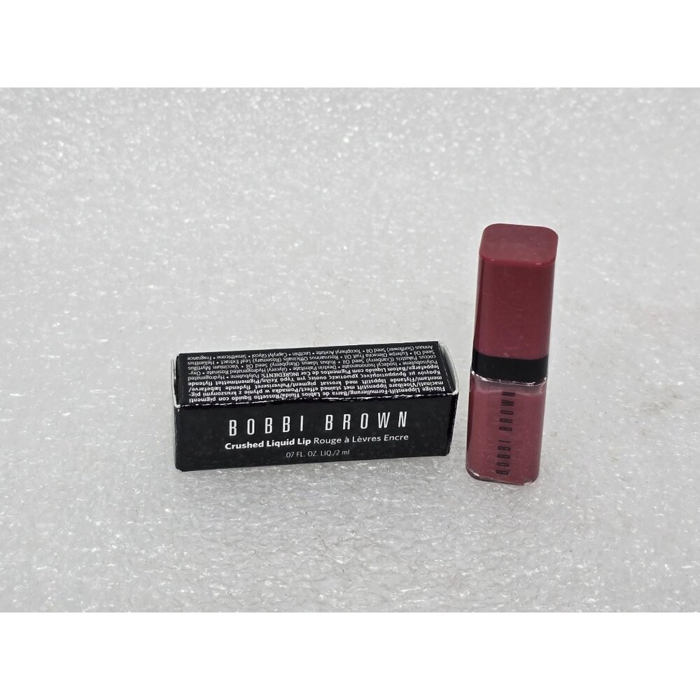Bobbi Brown Crushed Liquid Lip Rouge Smoothie Move .07 Oz Travel Size